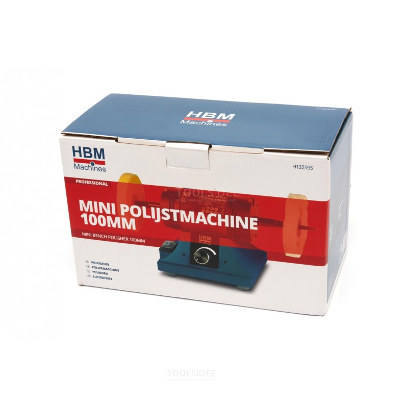 HBM mini polermaskine 100 mm HBM mini polermaskine 100 mm