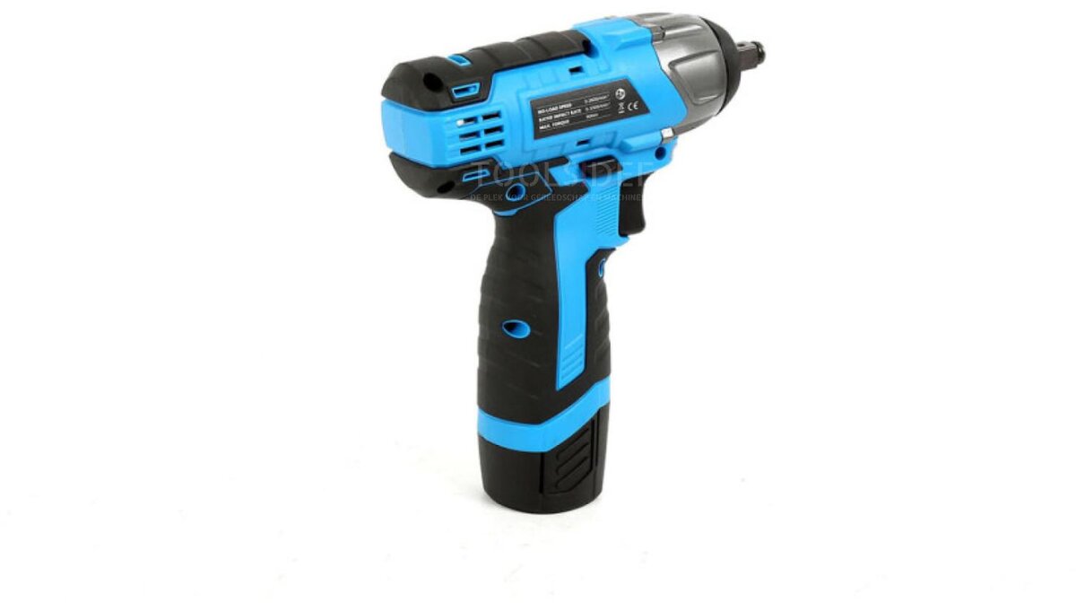 HBM batteridrevet slagnøkkel og slagskrutrekker 10,8 Volt HBM batteridrevet slagnøkkel og slagskrutrekker 10,8 Volt