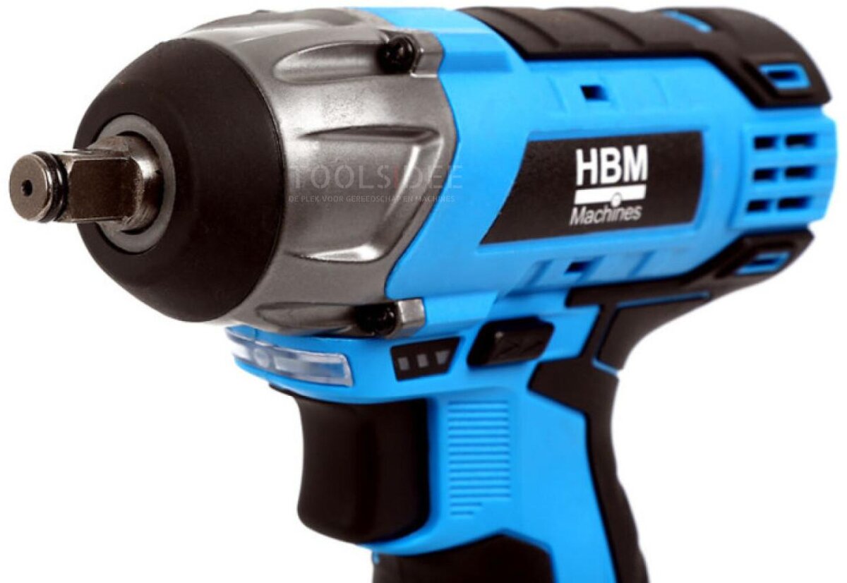 HBM batteridrevet slagnøkkel og slagskrutrekker 10,8 Volt HBM batteridrevet slagnøkkel og slagskrutrekker 10,8 Volt