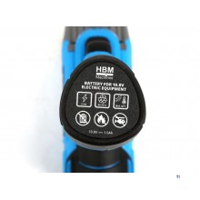 HBM batteridrevet slagnøkkel og slagskrutrekker 10,8 Volt HBM batteridrevet slagnøkkel og slagskrutrekker 10,8 Volt