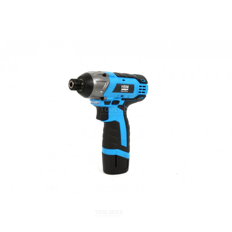 HBM cordless impact wrench and impact screwdriver 10.8 Volt 