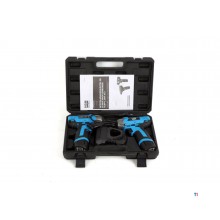 HBM batteridrevet slagnøkkel og slagskrutrekker 10,8 Volt HBM batteridrevet slagnøkkel og slagskrutrekker 10,8 Volt