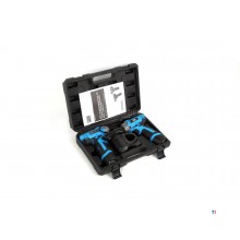 HBM batteridrevet slagnøkkel og slagskrutrekker 10,8 Volt HBM batteridrevet slagnøkkel og slagskrutrekker 10,8 Volt