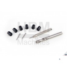 HBM 12-piece spot welding drill set