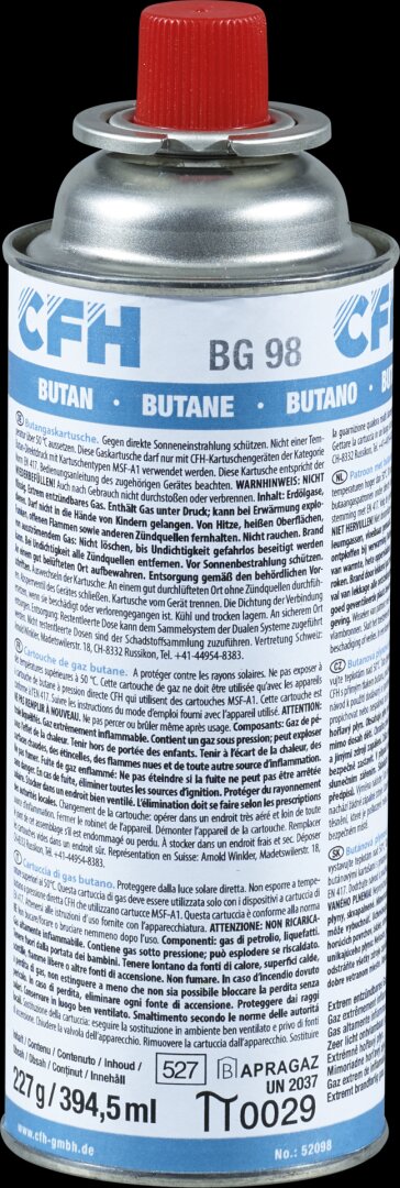 CFH Butangasflasche 