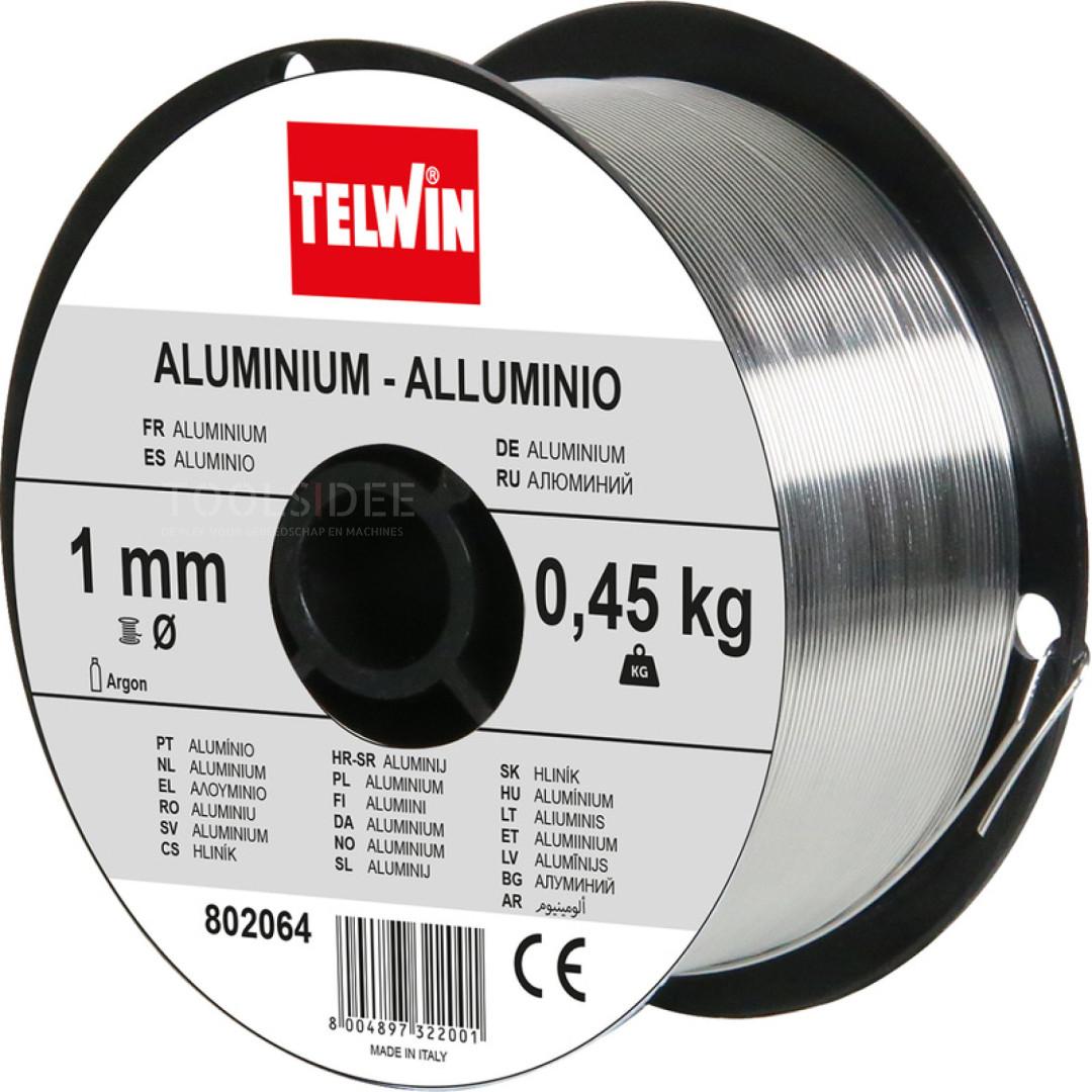 Telwin aluminium silisium sveisetråd 1,0 mm 2 kg Telwin aluminium silisium sveisetråd 1,0 mm 2 kg