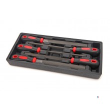HBM 5-piece metal file set inlay for HBM tool trolley
