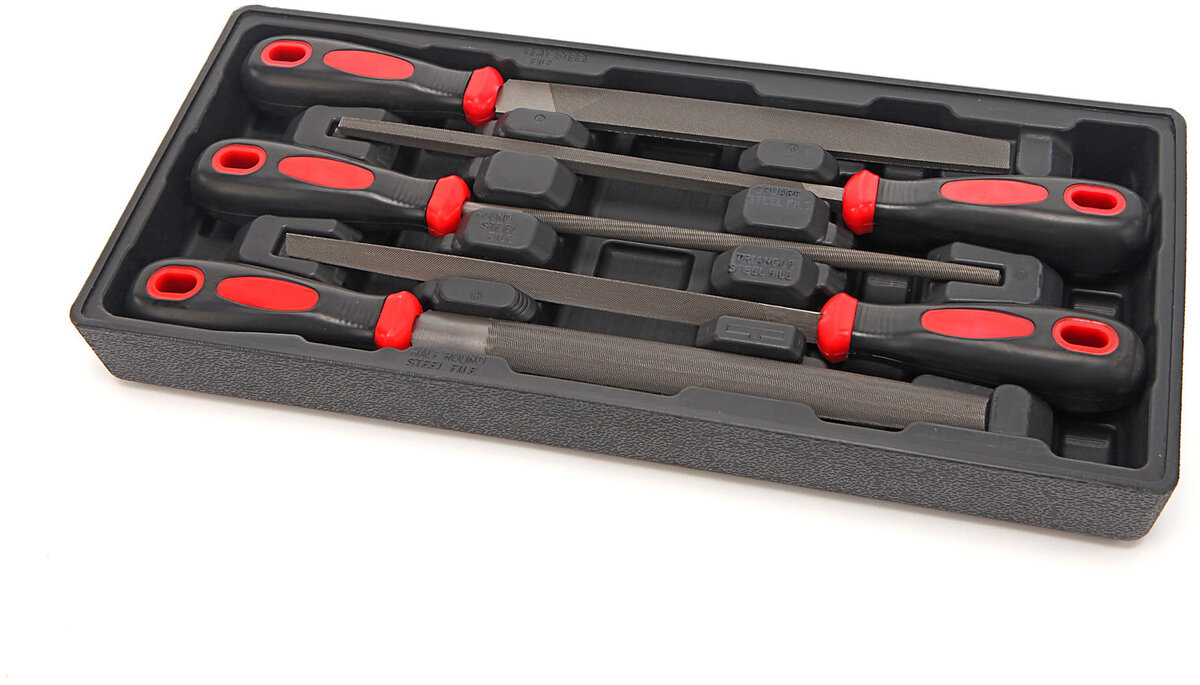 HBM 5 Delige Metaalvijlenset Inlay voor HBM Gereedschapswagen