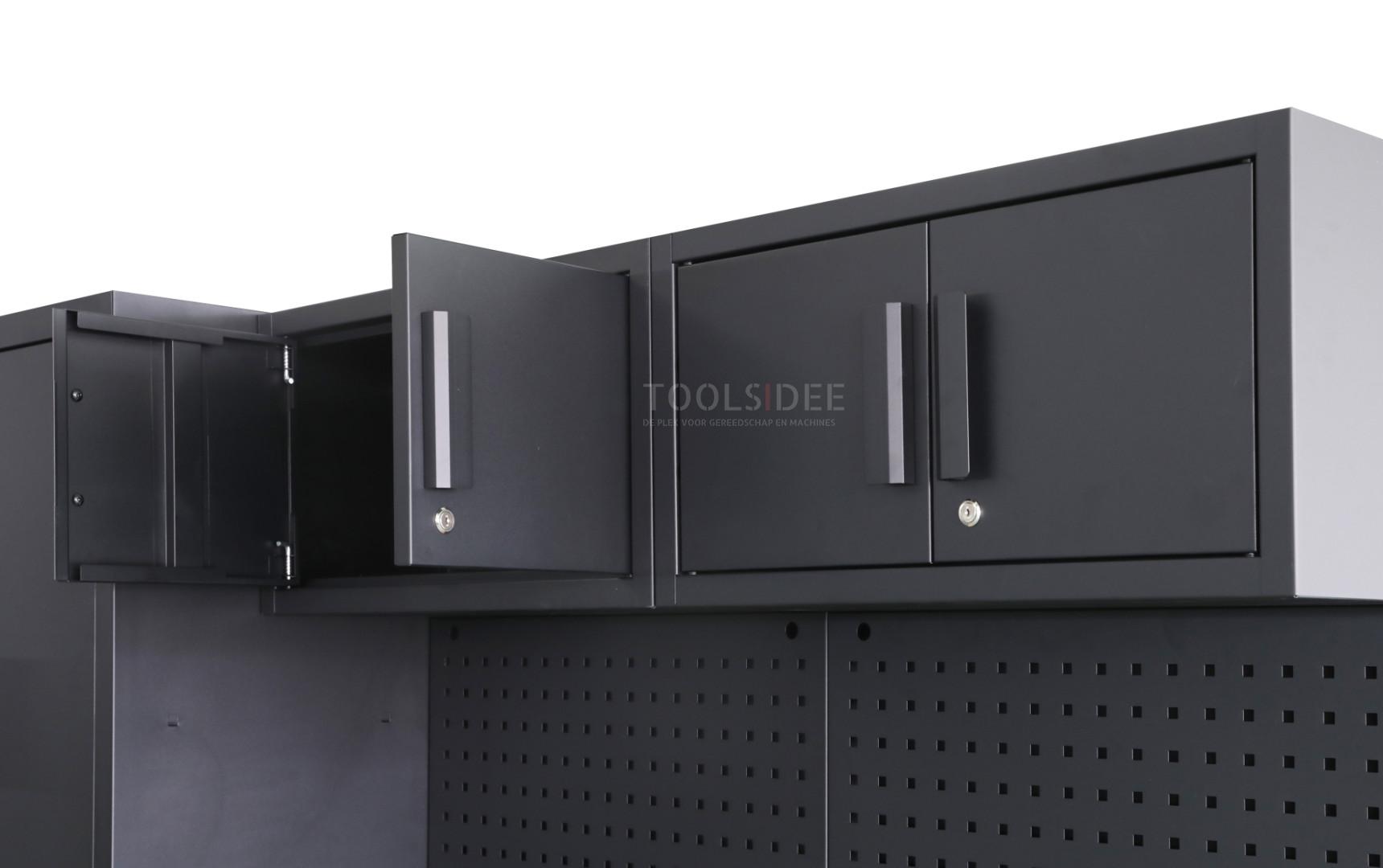 HBM premium modulært verkstedsystem, 8 deler, matt svart HBM premium modulært verkstedsystem, 8 deler, matt svart