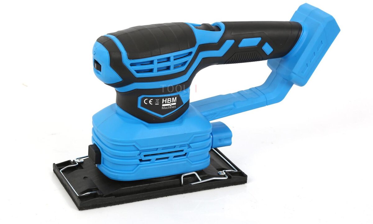 HBM 3-in-1 multifunctional battery sander 20 V, 125 mm, 11,000 rpm HBM 3-in-1 multifunctional battery sander 20 V, 125 mm, 11,000 rpm