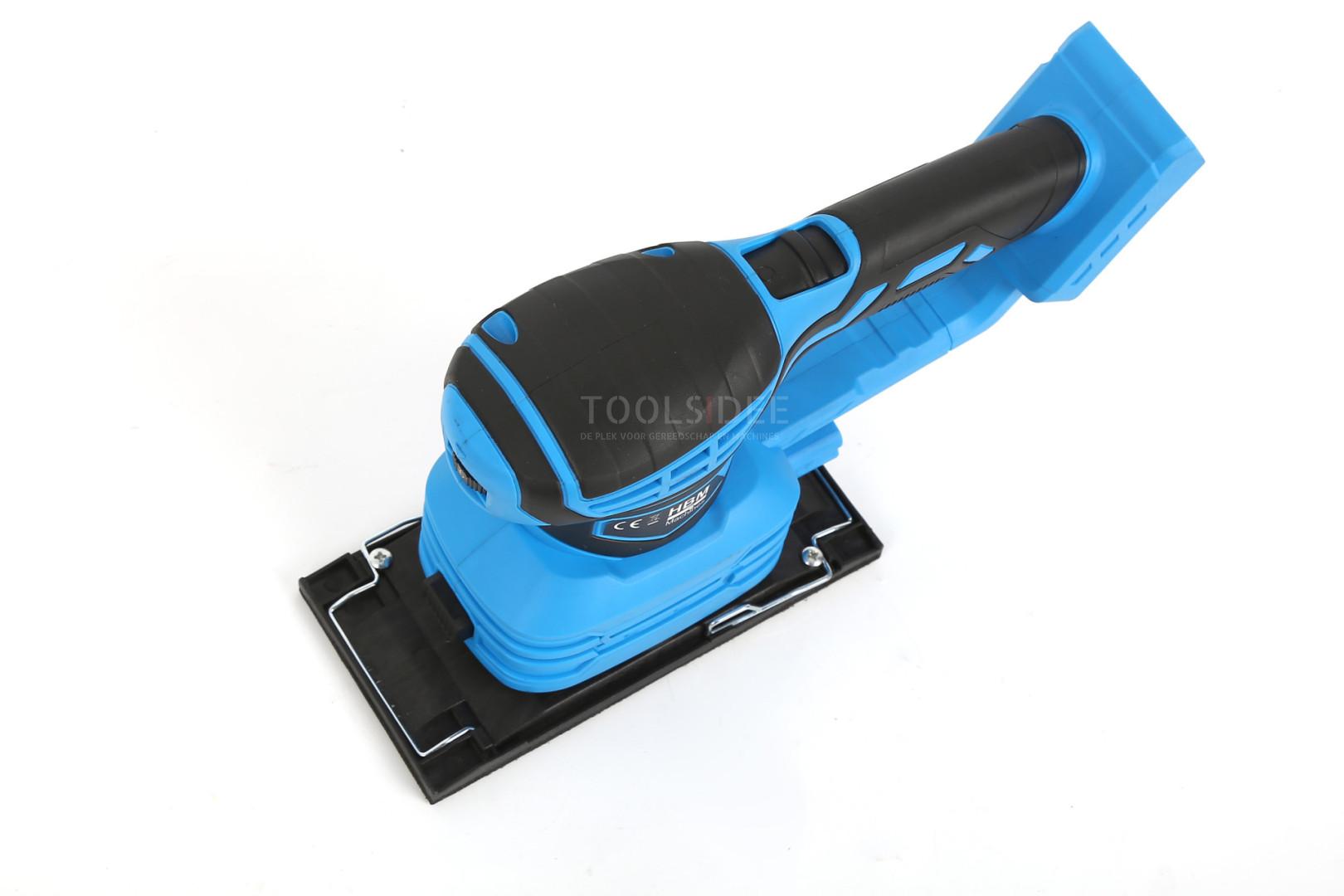 HBM 3-in-1 multifunctional battery sander 20 V, 125 mm, 11,000 rpm HBM 3-in-1 multifunctional battery sander 20 V, 125 mm, 11,000 rpm