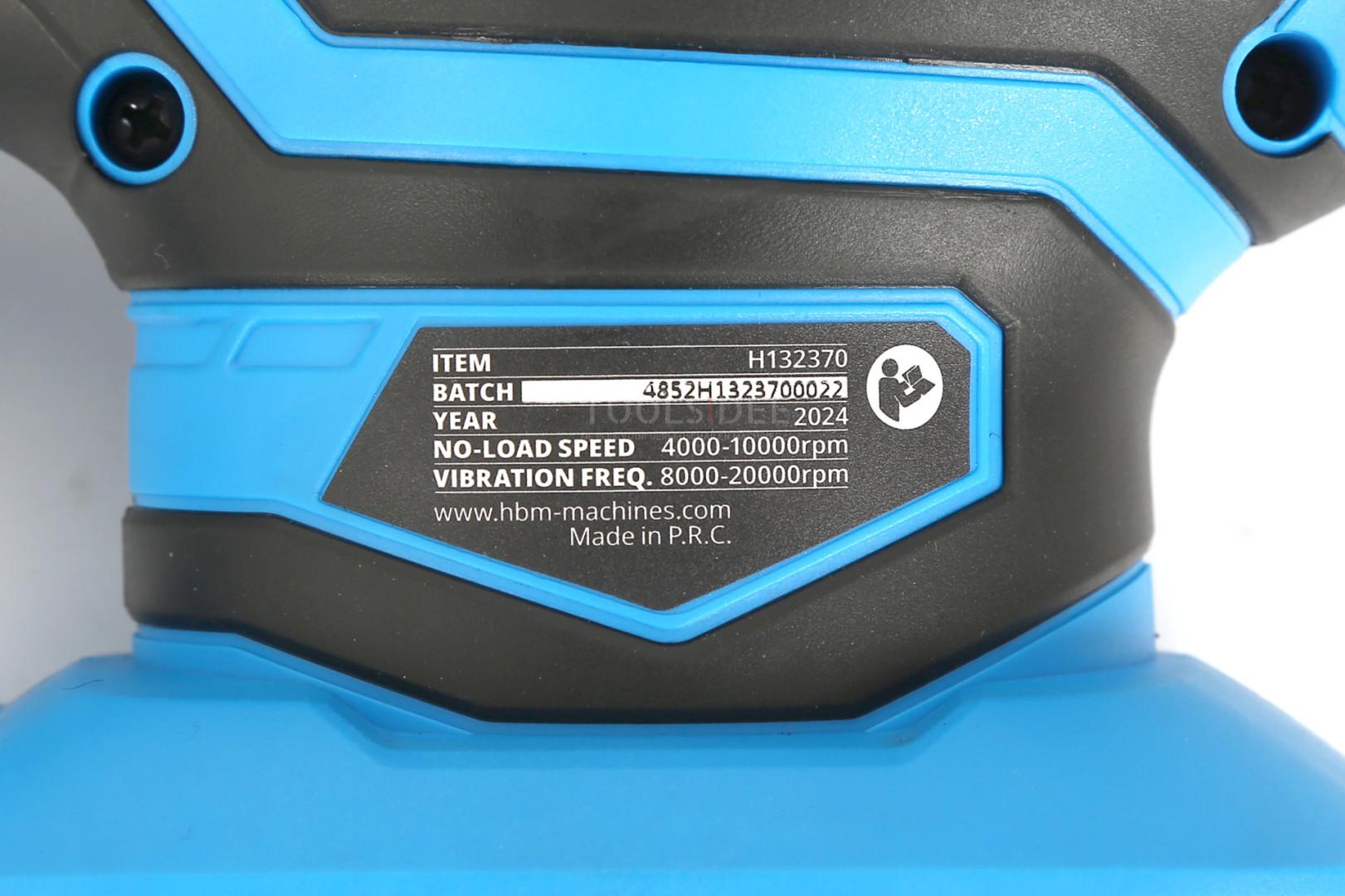 HBM 3-i-1 multifunktionel trådløs slibemaskine 20 Volt Power20 HBM 3-i-1 multifunktionel trådløs slibemaskine 20 Volt Power20