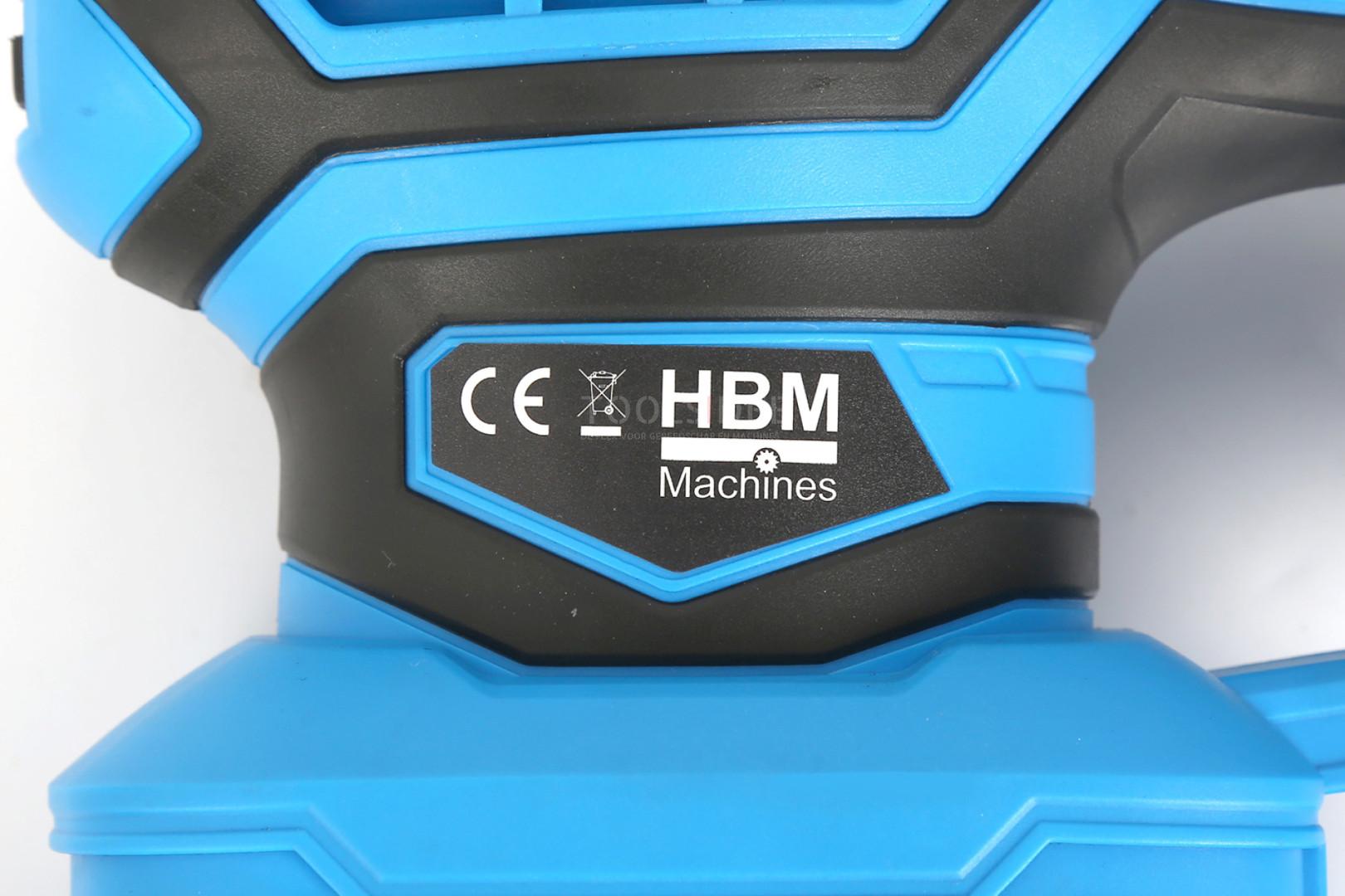 HBM 3-in-1 multifunctional battery sander 20 V, 125 mm, 11,000 rpm HBM 3-in-1 multifunctional battery sander 20 V, 125 mm, 11,000 rpm