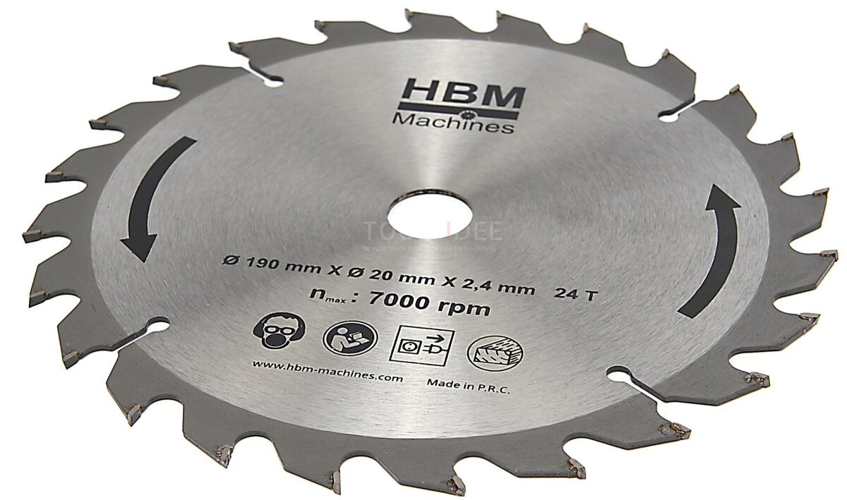 HBM Sägeblatt 190 mm für Tauchsäge HBM Sägeblatt 190 mm für Tauchsäge