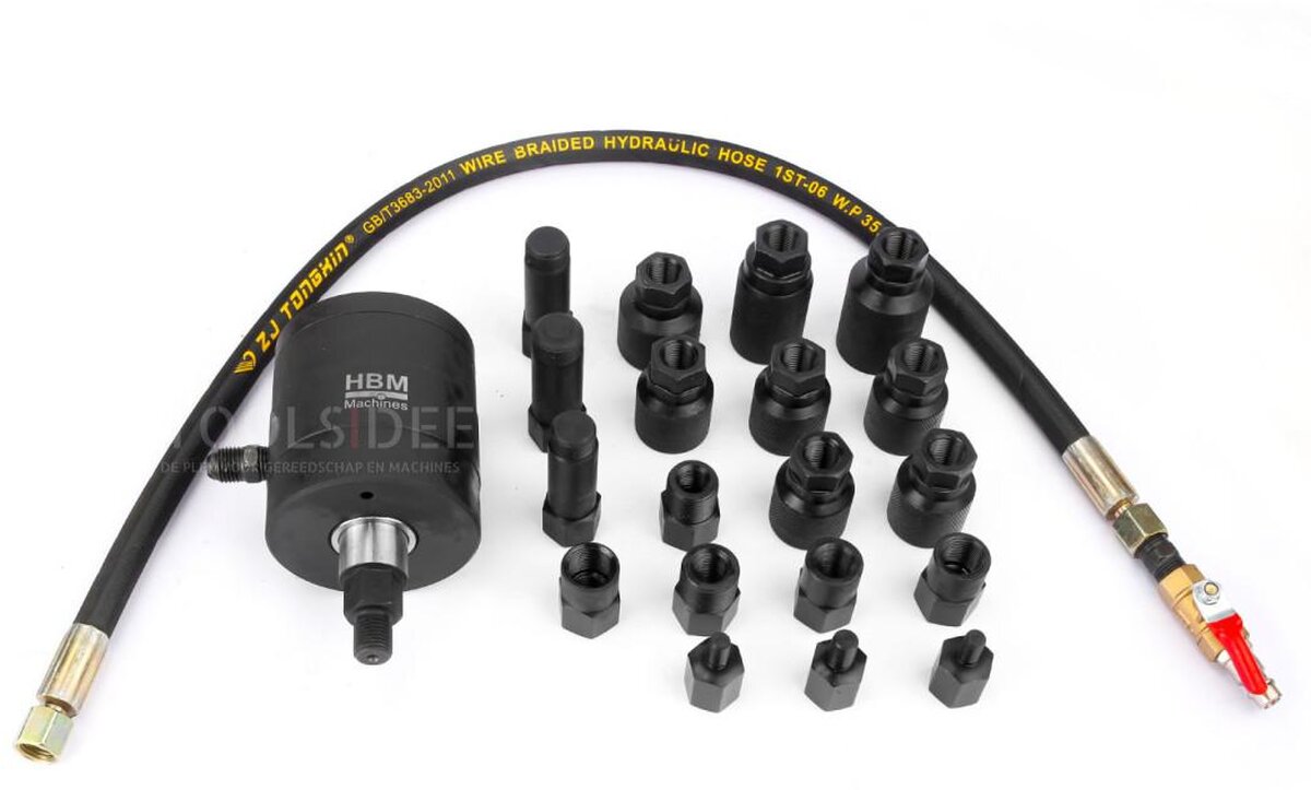 HBM dieselinjektor fjerningssett 22 deler 