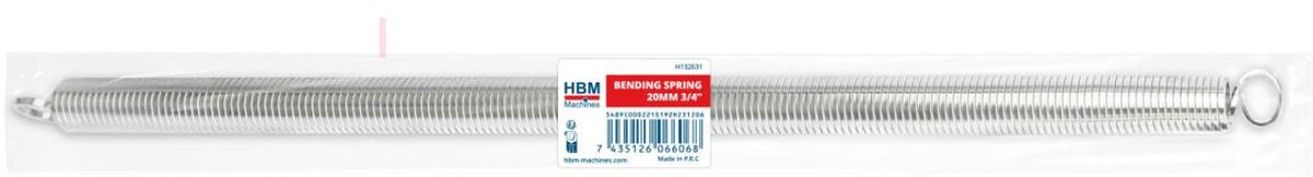 HBM Böjfjäder 20 mm 3/4 
