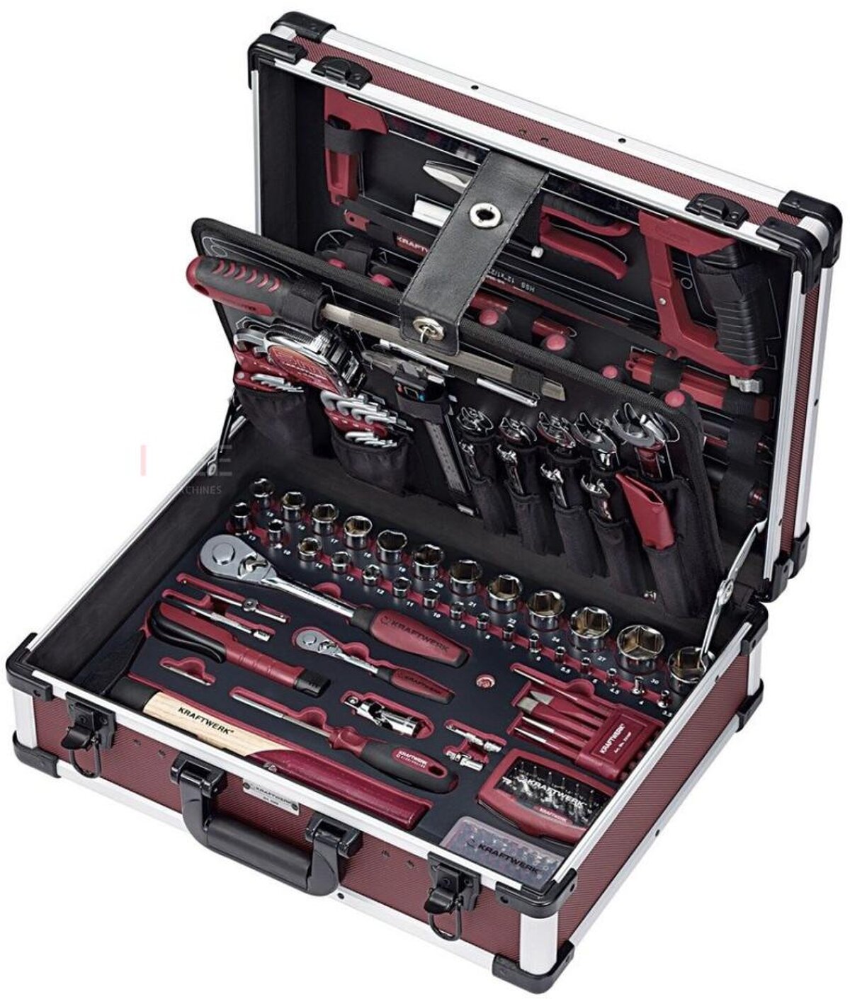 Kraftwerk fyldt værktøjskasse 263 stk 