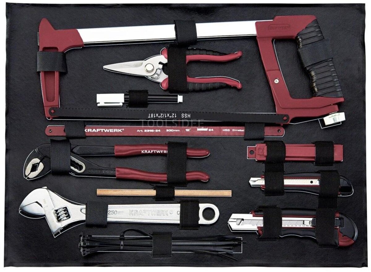 Kraftwerk fyldt værktøjskasse 263 stk 