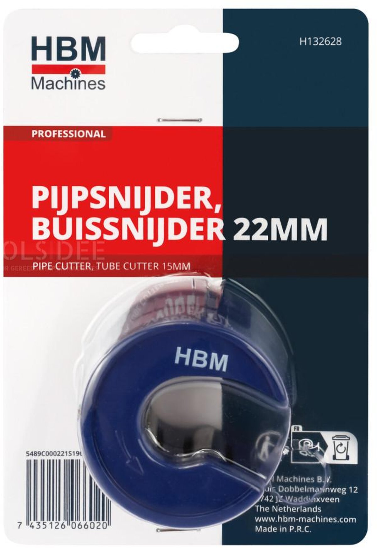 HBM Rohrschneider, Rohrschneider 22 mm 