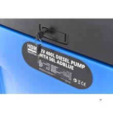 HBM 12 Volt 400 Liter diesel pump with 50 Liters Adblue 