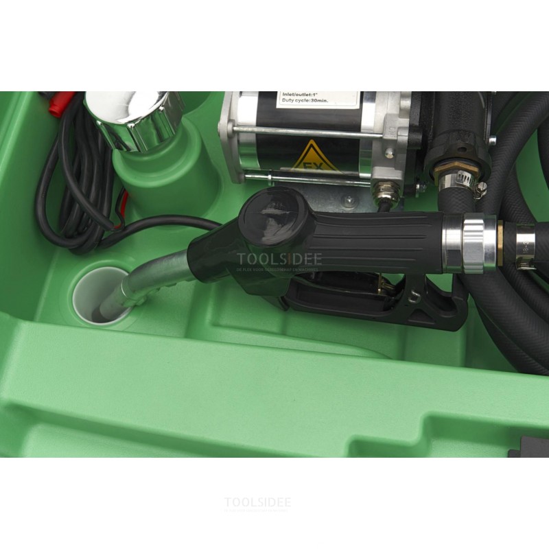 HBM 12 Volt 330 Liter petrol pump with tank and lid HBM 12 Volt 330 Liter petrol pump with tank and lid