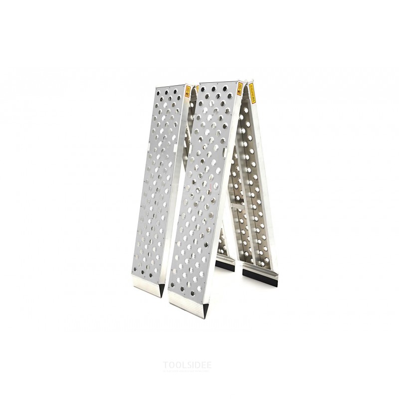 rampe hbm aluminium double 1360 kg 3050 mm x 355 mm 