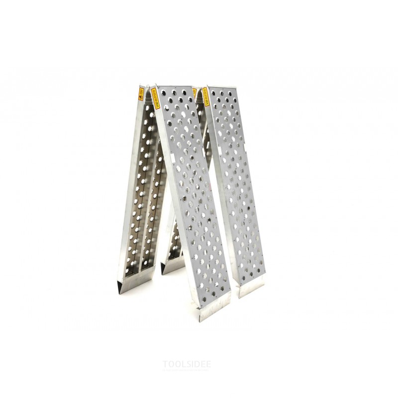 rampe hbm aluminium double 1360 kg 3050 mm x 355 mm 