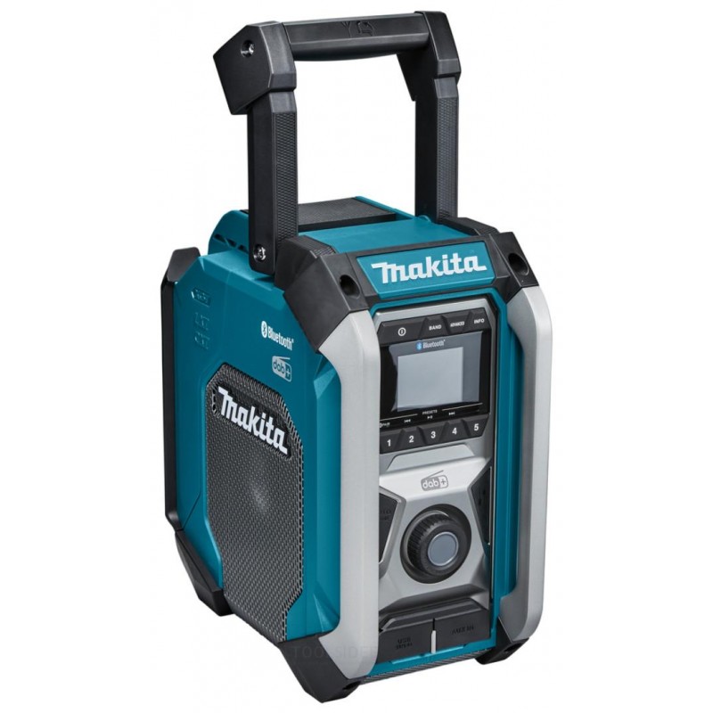 Makita batterikonstruksjon radiokotelo, FM DAB, DAB+, Bluetooth, MR007GZ 
