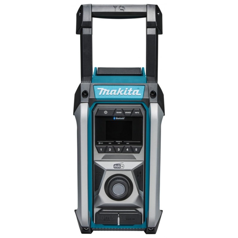 Makita batterikonstruksjon radiokotelo, FM DAB, DAB+, Bluetooth, MR007GZ 