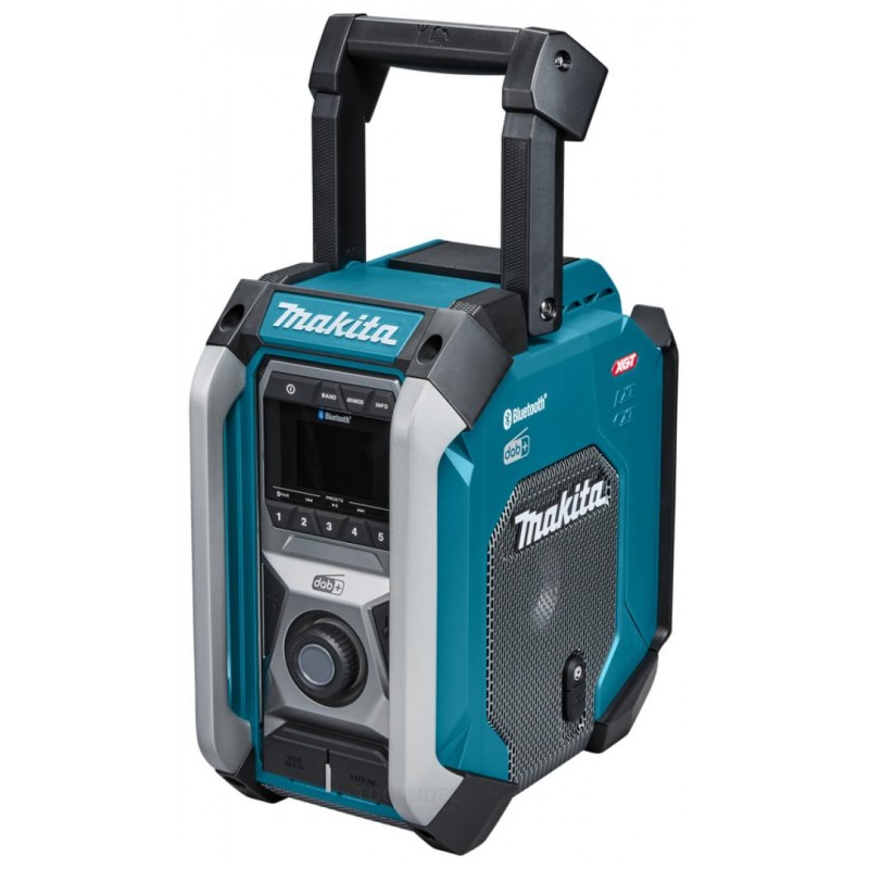 Makita batterikonstruksjon radiokotelo, FM DAB, DAB+, Bluetooth, MR007GZ 