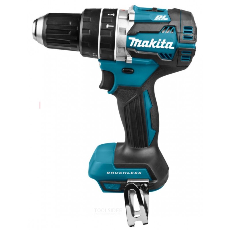 Makita Slagbor-/skrupulshus, 18 volttia, DHP484ZJ 