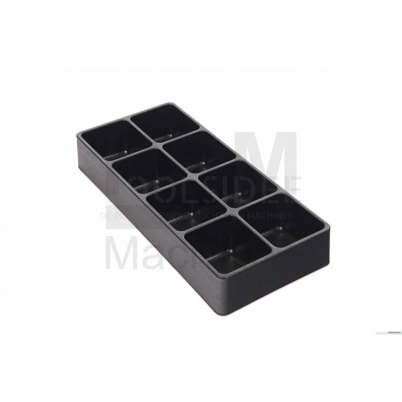 HBM 3-part inlay set for tool trolley 40 mm. high