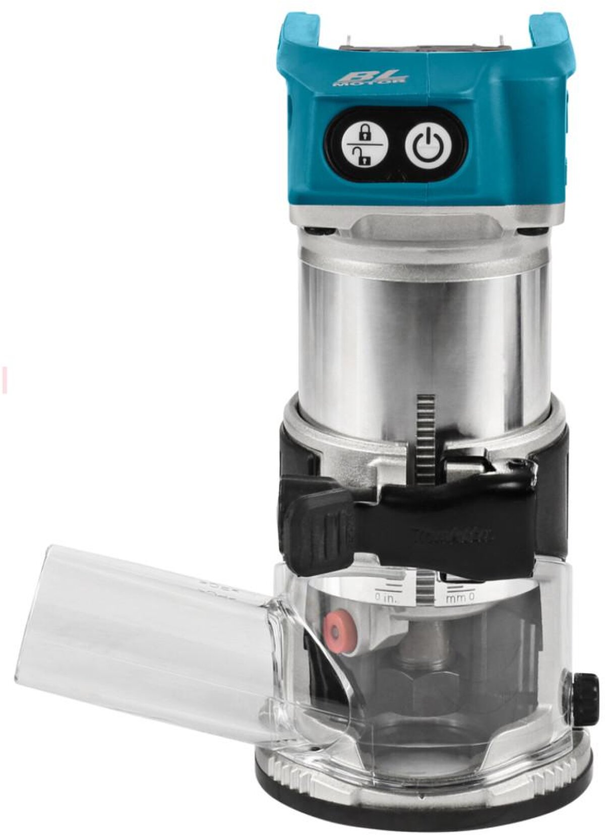 Makita Topp- och kantfräskropp, 18 Volt, DRT50ZJX9 