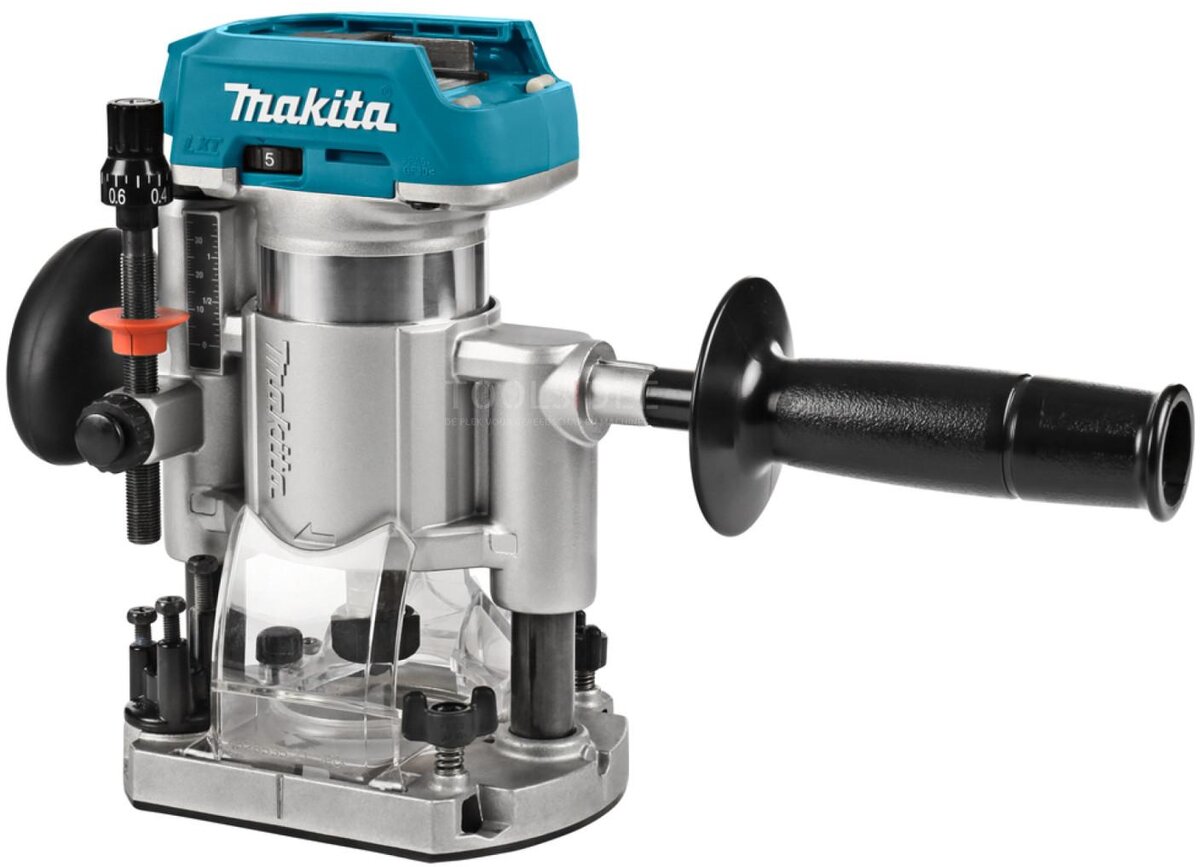 Makita Topp- och kantfräskropp, 18 Volt, DRT50ZJX9 