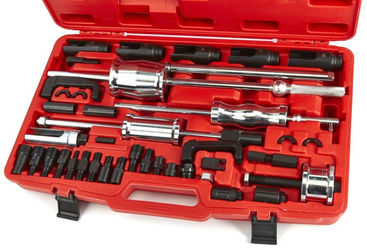 HBM Universal Diesel Injektor Hammer Utløser inkludert adaptere HBM Universal Diesel Injektor Hammer Utløser inkludert adaptere