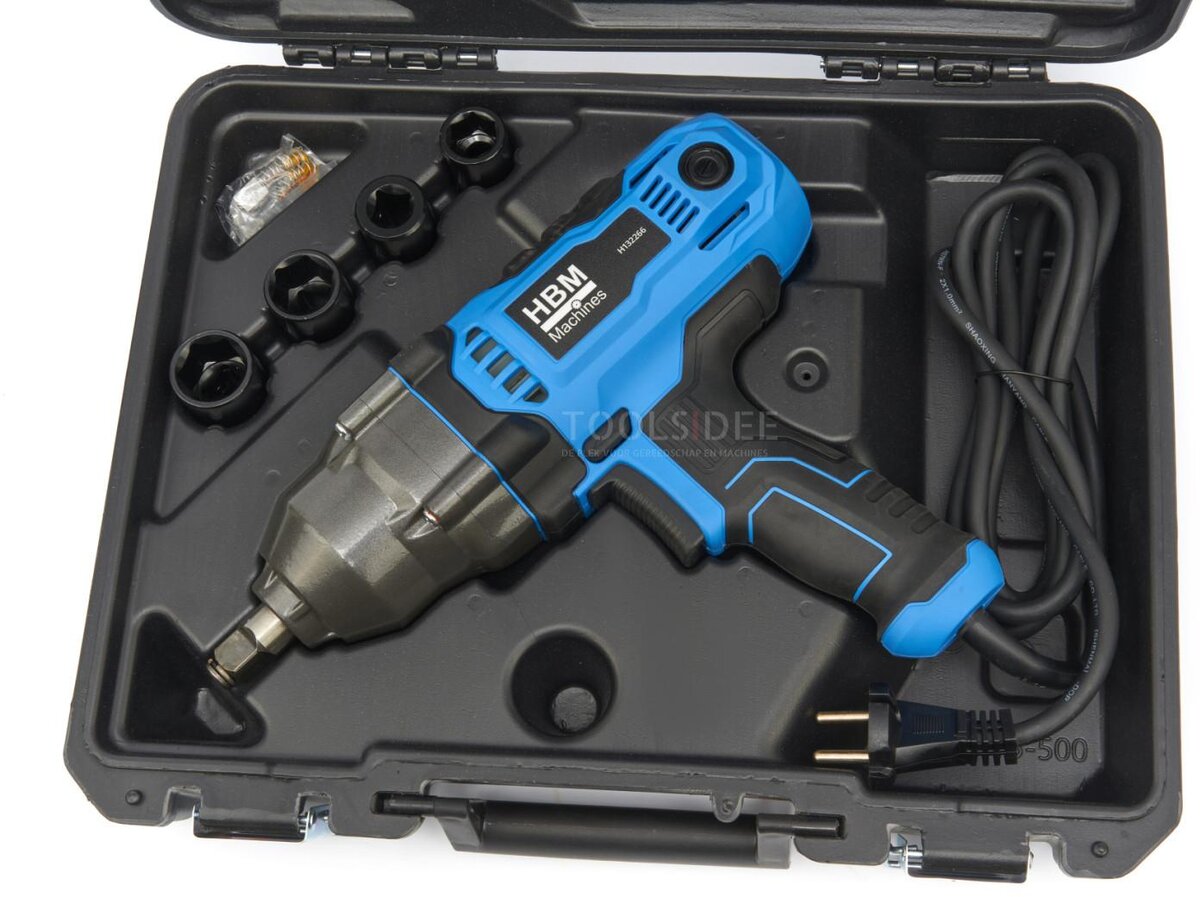 HBM 500 Nm elektrisk slagnøkkel HBM 500 Nm elektrisk slagnøkkel