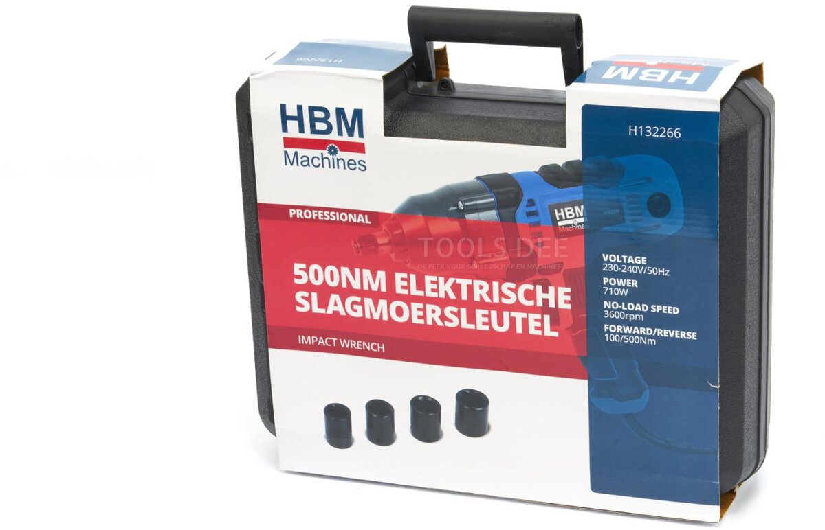 HBM 500 Nm elektrisk slagnøkkel HBM 500 Nm elektrisk slagnøkkel