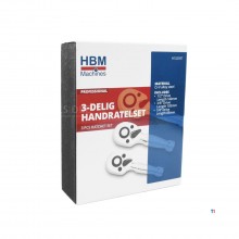HBM 3-delt håndskrallesett 