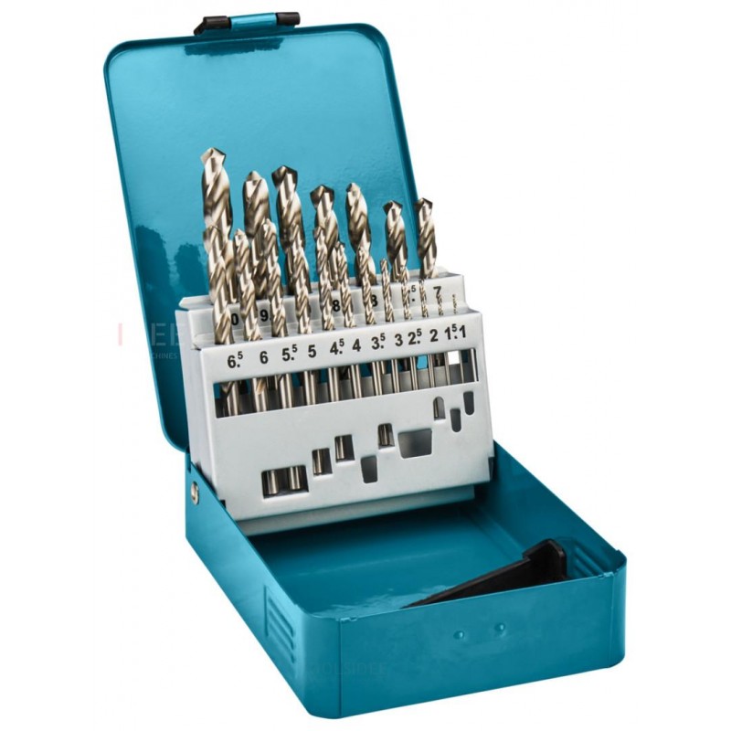 Makita HSS-G metalboresæt HSS-G 19-delt, D-54025 