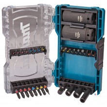 Makita screwdriver bit set with impact sockets 30-piece, E-070 