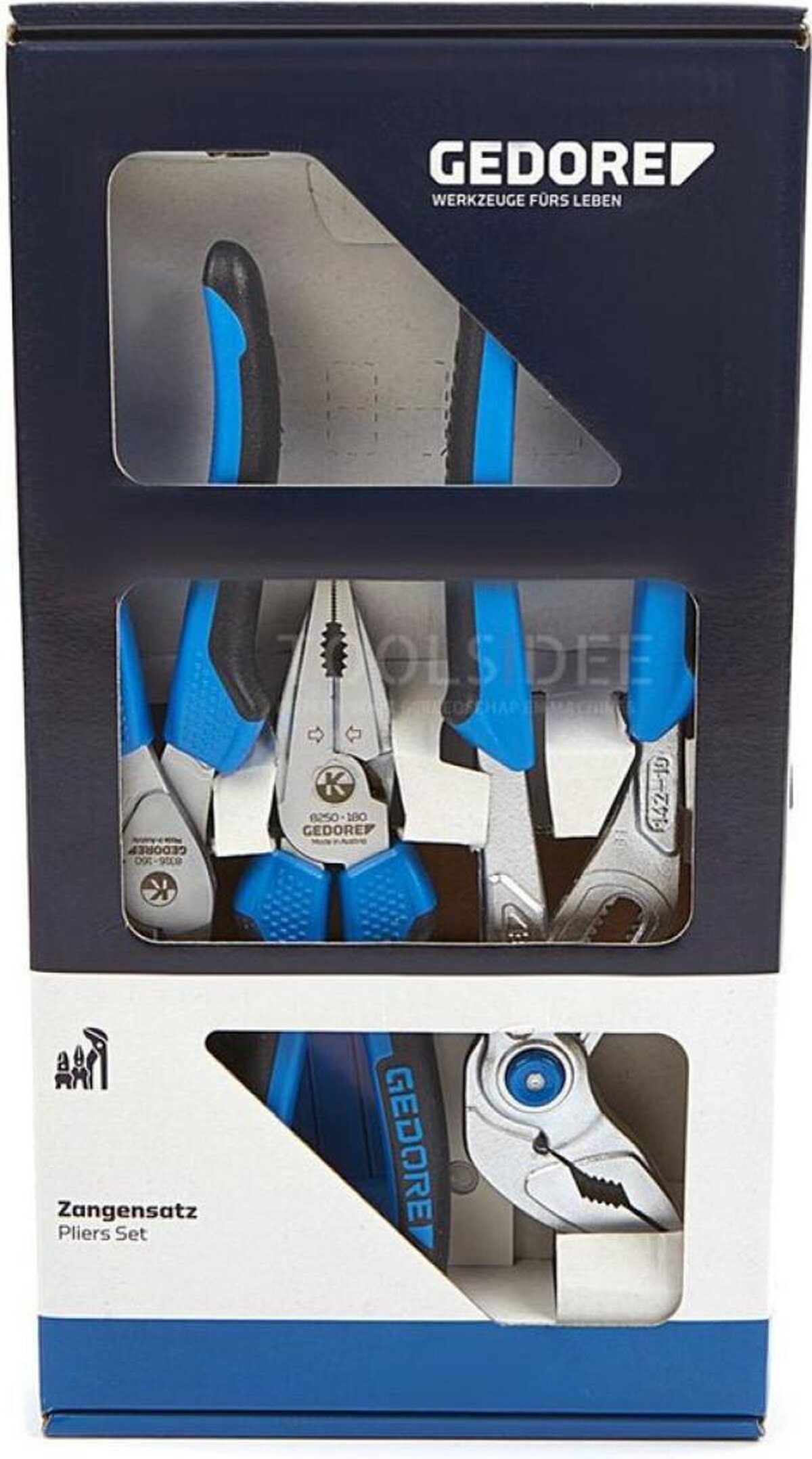 Gedore 3-delt tangsett S8393 Gedore 3-delt tangsett S8393