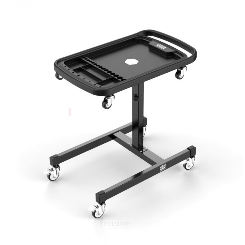 HBM 2-in-1 adjustable mobile work table HBM 2-in-1 adjustable mobile work table