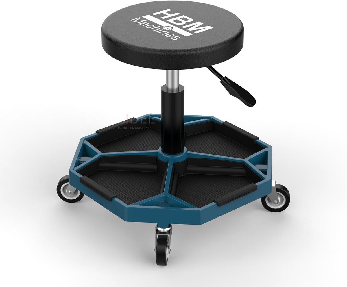 HBM pneumatisk stol Med fire uttakbare brett 