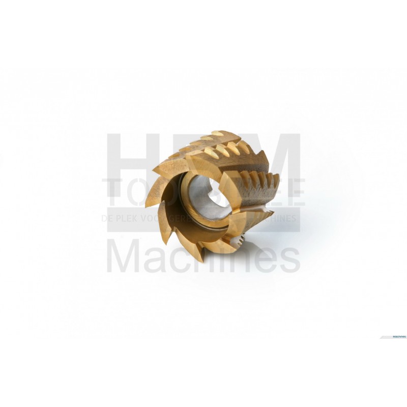 HBM HSS - Tin Coated Mantelkopfrees 40 mm - Crude