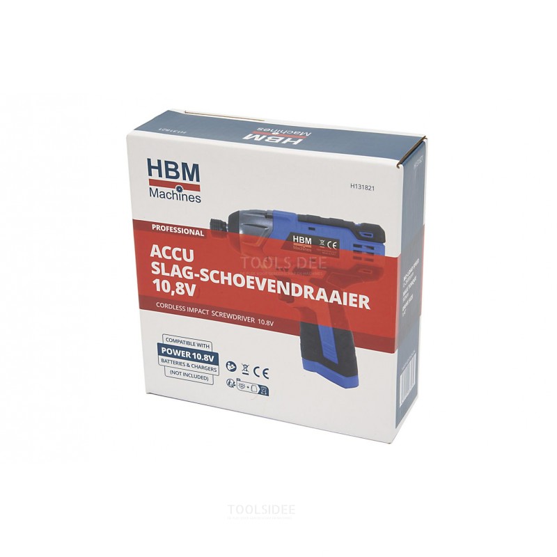 HBM akku slagskruetrækker 10,8 Volt Power10 