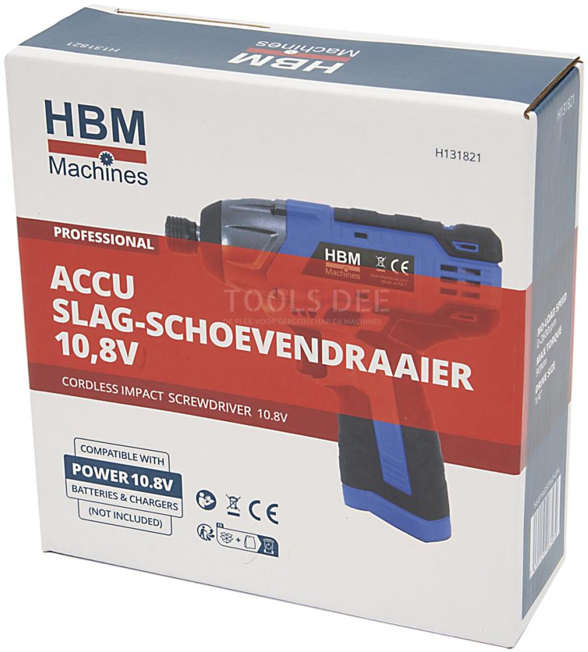 HBM Akku-Schlagschrauber 10,8 Volt Power10 