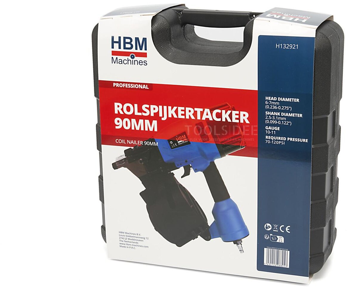 HBM spikerrullespiker 90 mm 