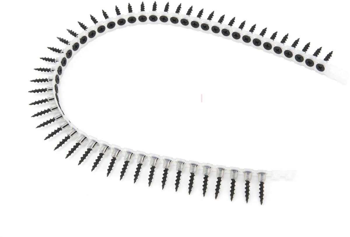 HBM hurtigbyggende skruer på tape, 3,9 x 25 mm, 50 x 20 strimler 