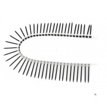 HBM hurtigbyggende skruer på tape, 3,9 x 55 mm, 50 x 20 strimler 