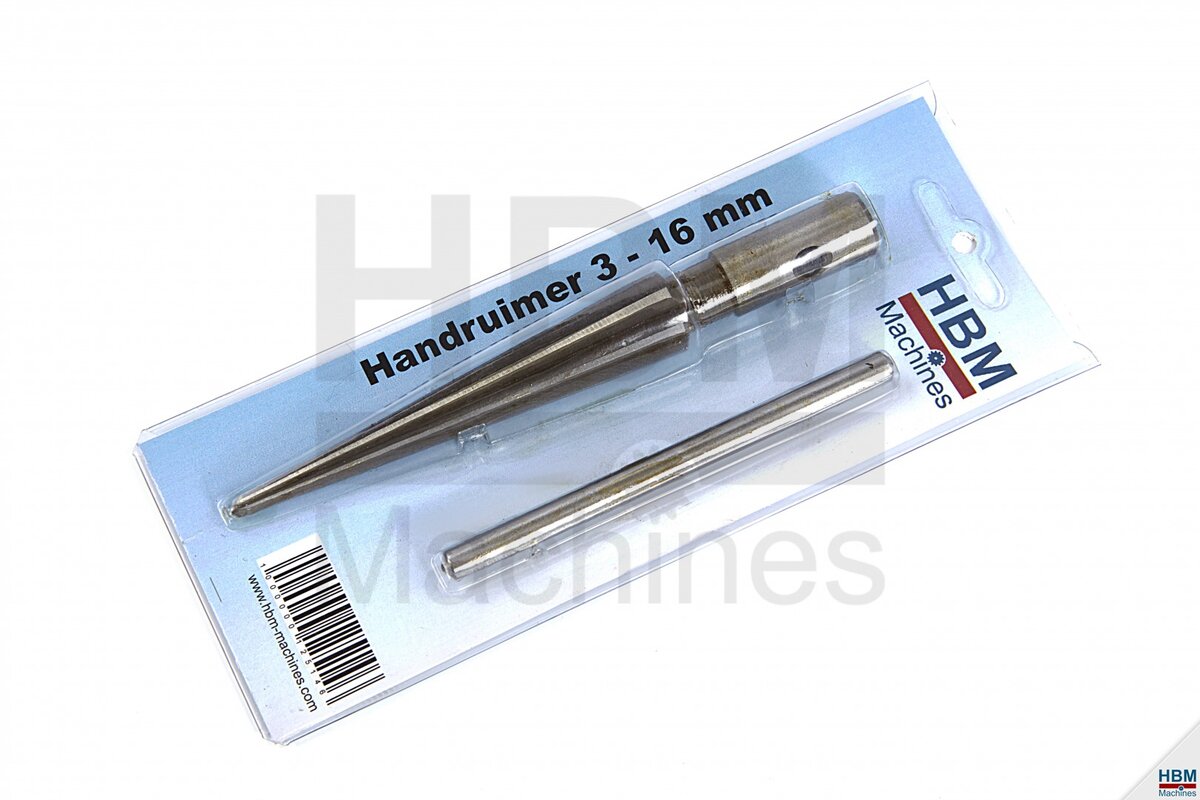 HBM Hand Reamer 3 - 16 mm.